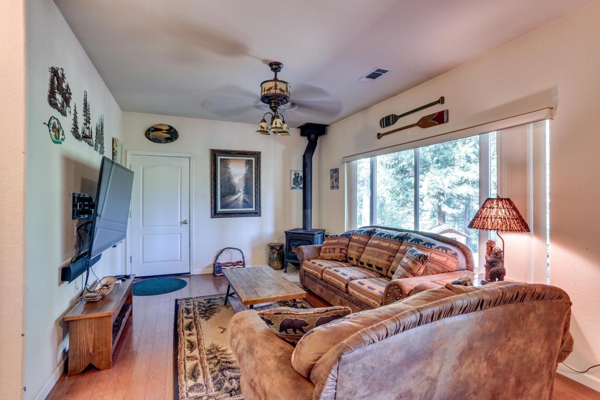 Peaceful And Private Mariposa Cabin On 2 Acres! Villa Midpines Ngoại thất bức ảnh