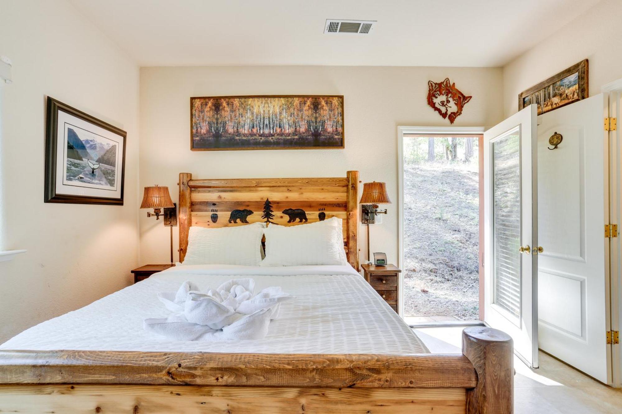 Peaceful And Private Mariposa Cabin On 2 Acres! Villa Midpines Ngoại thất bức ảnh